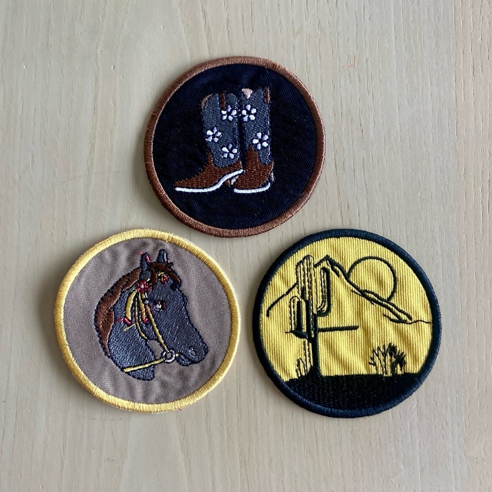 Western Inspired Patches